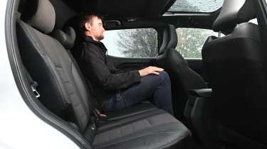 Alastair Crooks sat in the Toyota Urban Cruiser